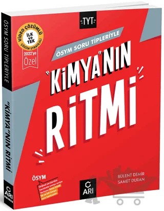 TYT ÖSYM Soru Tipleriyle Kimya'nın Ritmi – Dilek Karakuş, Şimel Balak – Arı Yayıncılık kitap kapağı