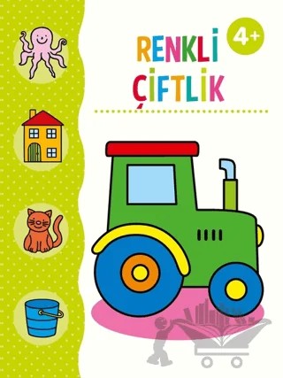 Renkli Çiftlik - Boyama Kitabı – Kolektif – Doğan Egmont Yayıncılık kitap kapağı
