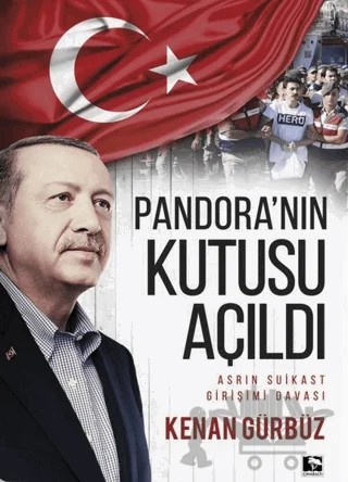 Pandora’nın Kutusu Açıldı – Kenan Gürbüz – Çınaraltı Yayınları kitap kapağı