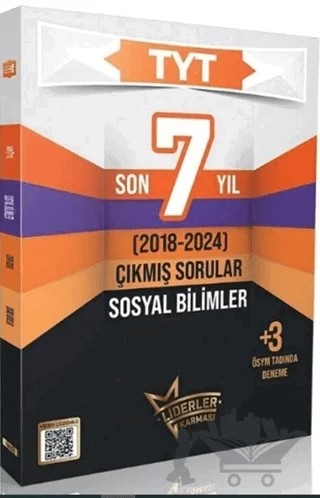 TYT Sosyal Bilimler Çıkmış Sorular Son 7 Yıl Çözümlü – Kolektif – Liderler Karması Yayınları kitap kapağı