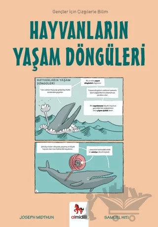 Hayvanların Yaşam Döngüleri – Joseph Midthun – Almidilli kitap kapağı