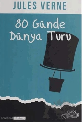 80 Günde Dünya Turu – Jules Verne – Liman Yayınevi kitap kapağı