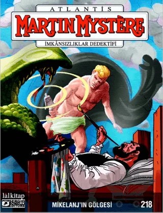 Martin Mystere Sayı: 218 - Mikelanj’ın Gölgesi – Giovanni Eccher – Lal Kitap kitap kapağı