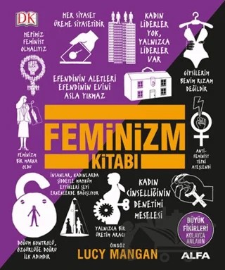 Feminizm Kitabı – Kolektif – Alfa Yayınları kitap kapağı