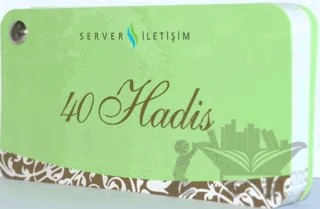 40 Hadis Kartelası (Kutusuz) – Kolektif – Server Yayınları kitap kapağı