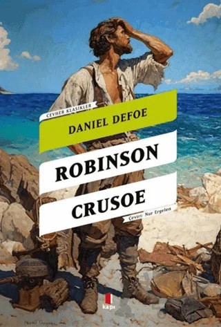 Robinson Crusoe – Daniel Defoe – Kapı Yayınları kitap kapağı