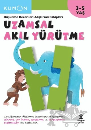 Kumon - Uzamsal Akıl Yürütme – Kolektif – Doğan Çocuk kitap kapağı