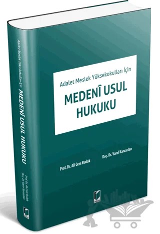 Adalet Meslek Yüksekokulları İçin Medeni Usul Hukuku – Ali Cem Budak, Varol Karaaslan – Adalet Yayınevi kitap kapağı