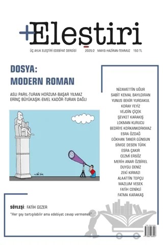 +Eleştiri Dergisi 2. Sayı Mayıs - Haziran - Temmuz 2025 – Raf Kitap kitap kapağı