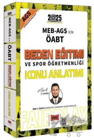 2025 MEB-AGS ÖABT Beden Eğitimi ve Spor Öğretmenliği Konu Anlatımı Fairplay Serisi – Mehmet Okumuş – Yargı Yayınevi kitap kapağı