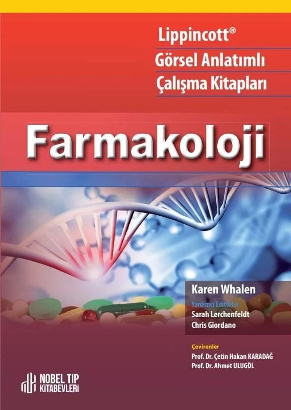 Lippincott Görsel Anlatımlı Çalışma Kitapları Farmakoloji – Nobel Tıp Kitabevleri kitap kapağı