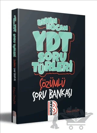 YDT Soru Türleri Çözümlü Soru Bankası – Erkan Önler – Erkan Önler kitap kapağı
