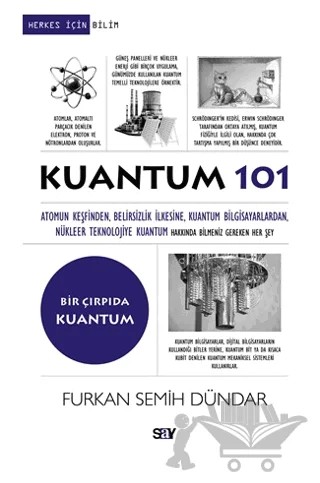 Kuantum 101 – Furkan Semih Dündar – Say Yayınları kitap kapağı