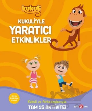Kukuli’yle Yaratıcı Etkinlikler 1 – Serhat Akdeniz, Buket Kurt – Beta Kids kitap kapağı