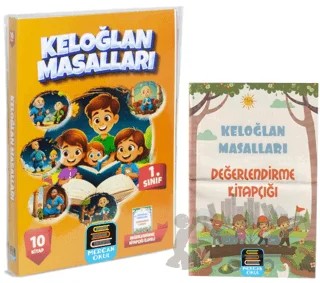 1. Sınıf Okuma Seti Keloğlan Masalları 10 Kitap + Değerlendirme Kitapçığı İlaveli – Kolektif – Mercan Okul Yayınları kitap kapağı