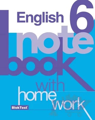 6 English Note Book With Home Work – Kolektif – Tudem Yayınları - Bayilik kitap kapağı