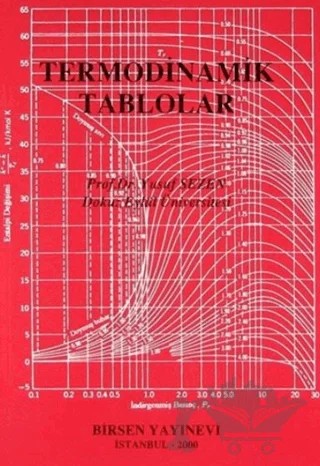 Termodinamik Tablolar – Yusuf Sezen – Birsen Yayınevi kitap kapağı