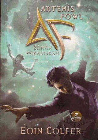 Artemis Fowl - Zaman Paradoksu – Eoin Colfer – Artemis Yayınları kitap kapağı