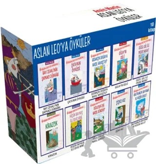 Aslan Leo'ya Öyküler (10 Kitap) – Anais Martin – Özyürek Yayınları kitap kapağı