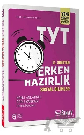 11. Sınıf TYT Erken Hazırlık Sosyal Bilimler Konu Anlatımlı Soru Bankası – Kolektif – Sınav Yayınları kitap kapağı