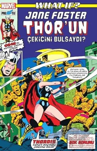 What If? Jane Foster Thor’un Çekicini Bulsaydı? – Don Glut – Presstij Kitap kitap kapağı