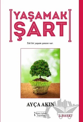 Yaşamak Şart – Ayça Akın – İkinci Adam Yayınları kitap kapağı