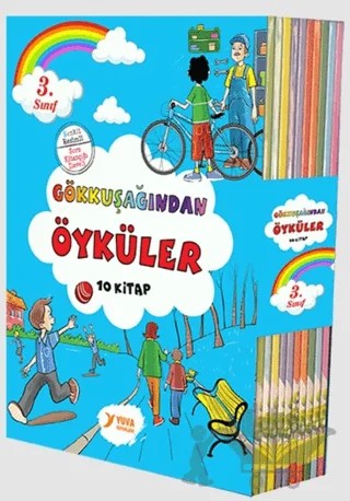 Gökkuşağından Öyküler (10 Kitap Takım) – Kolektif – Yuva Yayınları kitap kapağı