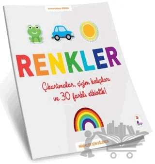 Oynayarak Öğren - Renkler – Kolektif – İndigo Çocuk kitap kapağı
