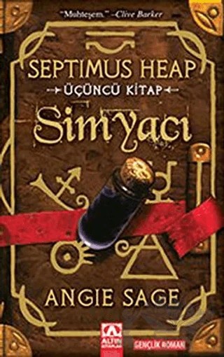 Simyacı – Angie Sage – Altın Kitaplar kitap kapağı