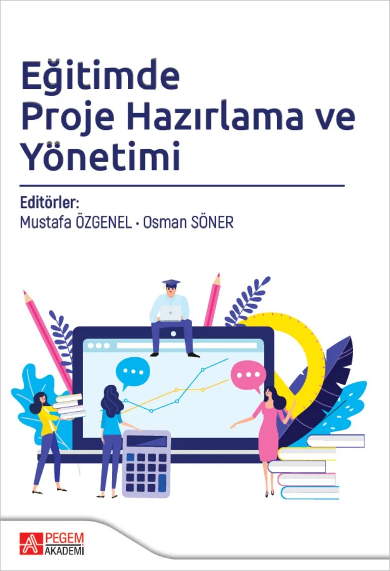 Eğitimde Proje Hazırlama ve Yönetimi – Pegem Akademi Yayıncılık kitap kapağı