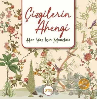 Çizgilerin Ahengi Yetişkinler İçin Mandala – Kolektif – Yuva Yayınları kitap kapağı