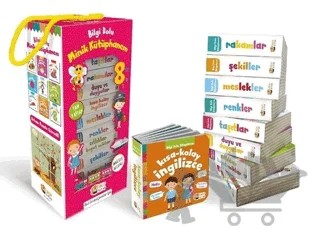 İngilizce Destekli Bilgi Dolu Minik Kütüphanem (9 Kitap - Pembe Kutu) – Kolektif – Sincap Kitap kitap kapağı
