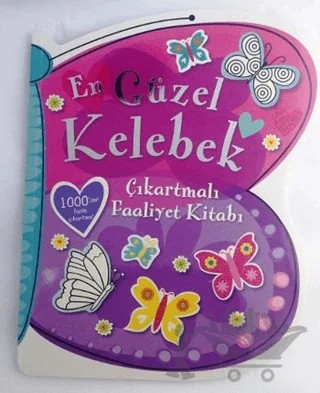 En Güzel Kelebek Çıkartmalı Faaliyet Kitabı – Kolektif – Doğan Egmont Yayıncılık kitap kapağı