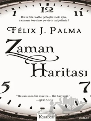 Zaman Haritası – Felix J. Palma – Koridor Yayıncılık kitap kapağı