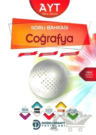 AYT Coğrafya Soru Bankası – Kolektif – Doğru Orantı Yayınları kitap kapağı