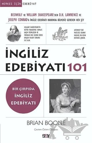 İngiliz Edebiyatı 101 – Brian Boone – Say Yayınları kitap kapağı