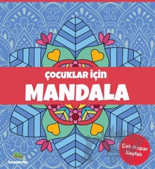 Çocuklar İçin Mandala-Mavi – Emre Aslan – Bookalemun Yayınevi kitap kapağı