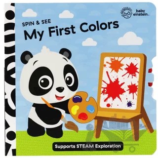 Baby Einstein: My First Colours – Kolektif – Pi Kids kitap kapağı