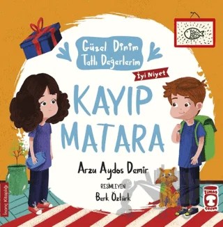 Kayıp Matara - Güzel Dinim Tatlı Değerlerim – Arzu Aydos Demir – Timaş Gülce Çocuk kitap kapağı