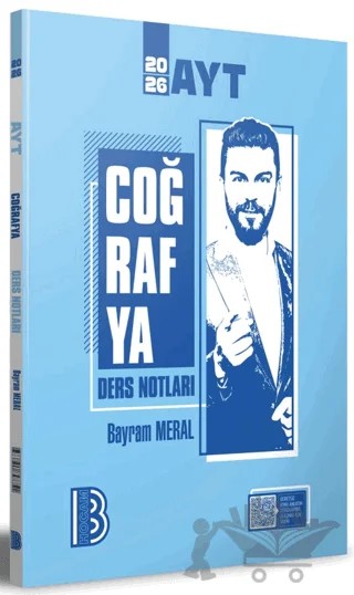 2026 AYT Coğrafya Ders Notları – Bayram Meral – Benim Hocam Yayınları kitap kapağı