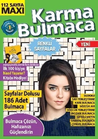 Maxi Karma Bulmaca 26 – Kolektif – Maxi Yayıncılık kitap kapağı
