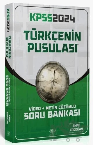 KPSS Türkçenin Pusulası Soru Bankası Çözümlü – Kolektif – CBA Akademi kitap kapağı
