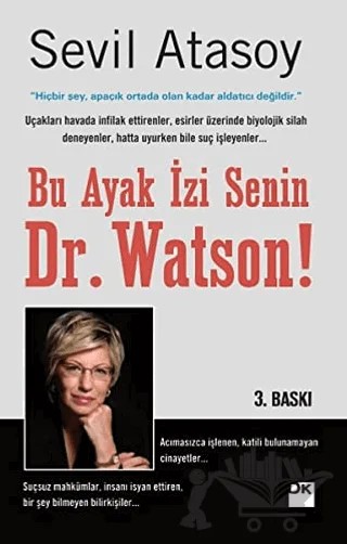 Bu Ayak İzi Senin Dr. Watson! – Sevil Atasoy – Doğan Kitap kitap kapağı