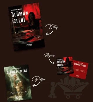 Ölümün İzleri – Medine Kocakaplan – Ulysses Yayınları kitap kapağı