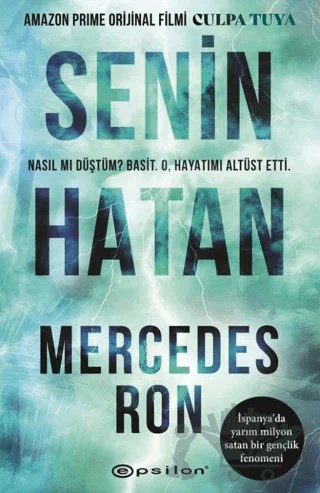 Senin Hatan – Mercedes Ron – Epsilon Yayınevi kitap kapağı