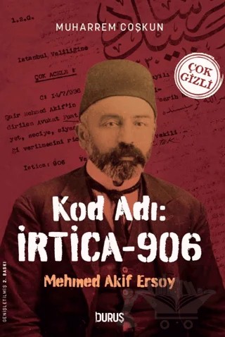 Kod Adı: İrtica-906/ Mehmet Akif Ersoy – Muharrem Coşkun – Duruş Yayınları kitap kapağı