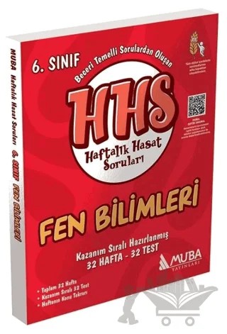 6. Sınıf Fen Bilimleri Haftalık Hasat Soruları (HHS) – Kollektif – Muba Yayınları kitap kapağı