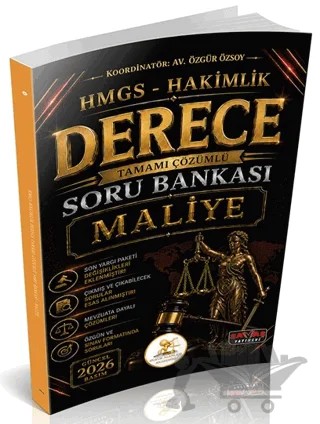 HUKAL HMGS-Hakimlik Derece Maliye Soru Bankası – Özgür Özsoy – Savaş Yayınevi kitap kapağı