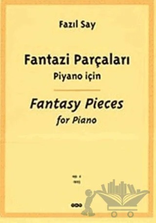 Paganini Çeşitlemeleri Piyano İçin Paganini Variations For Piano – Fazıl Say – Yapı Kredi Yayınları kitap kapağı