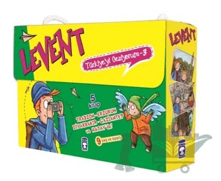 Levent Türkiye'yi Geziyorum - 3 (5 Kitap Set) – Mustafa Orakçı – Timaş Çocuk kitap kapağı